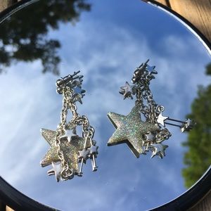 Claire's Jewelry - Sparkle Star Statement Earrings Claire's Jewelry - Sparkle Star Statement Earrings
